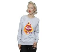 Disney Inside Out Fired Up Sweatshirt In Grey Grey L