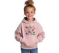 Disney Inside Out Pink Kids Hoodie - Believe in Yourself Inspirational Design | Soft Cotton Blend Sweatshirt (UK, Age, 3 Years, 4 Years, Regular, Standard, Pink)