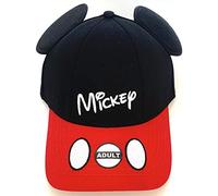 Disney Its Mickey Ears Hat Adult Black Red