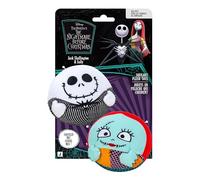 Disney Jack and Sally Squeaky Plush Dog Toy 2-Pack - Two 3.5-Inch Plush with Squeakers Inside