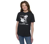 Disney Jack Skellington and Zero Womens T-Shirt, Black, XL