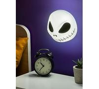 Disney Jack Skellington Mask Light - Officially Licensed Nightmare Before Christmas Bedroom Light, Wall Mountable Or Freestanding Black