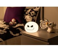 Disney Jack Skellington Squishy Light - Color-Changing Night Light for Kids & Adults, USB/Battery Operated Dimmable Lamp, Halloween & Christmas, Perfect for Bedroom, Playroom, Living Room (82503)