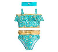 Disney Jasmine Deluxe Swimsuit for Girls - Aladdin, Size 2