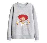 Disney Jessie Hey Cowgirl Kids Sweatshirt, Athletic Heather, 12-13
