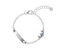 Disney Jewellery Disney Lilo and Stitch ID Bracelet 0.4cm, 12-14cm