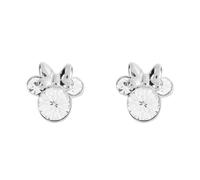 Disney Jewellery Disney Minnie Mouse CZ April Birthstone Stud Earrings 0.7 x 0.8cm