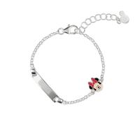Disney Jewellery Disney Minnie Mouse ID Bracelet 0.4cm, 12-14cm