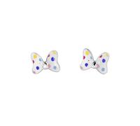 Disney Jewellery Disney Minnie Mouse Polka Dot Bow Stud Earrings 0.7 x 0.5cm