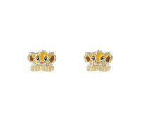 Disney Jewellery Disney The Lion King Simba Enamel Stud Earrings 0.9 x 1.1cm