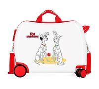 Disney Joumma Bags Classic Hardshell Kids Suitcase with Combination Lock and 4 Wheels is Made of ABS, a Sturdy and Lightweight Material., Dalmatian, Children's Suitcase 50