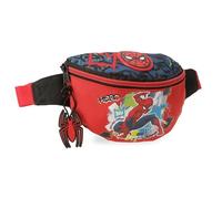 Disney Joumma Bags, Marvel Spiderman Urban Pencil Case, Children's Pencil Case, Polyester Pencil Case, Black, 27x11x6.5cm, Backpack