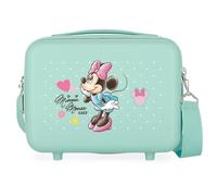 Disney Joumma Bags, Minnie Imagine, School Pencil Case, Children's Pencil Case, Made of Polyester., blue, Toiletry Bag