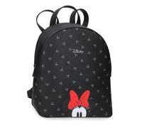 Disney Joumma Bowlogue Minnie Hiking Backpack Black 23x26.5x11.5 cm PU and Polyester 7.01L