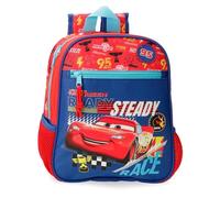 Disney Joumma Cars Lets Race Backpack School Backpack Polyester Bags and Compartments Wide Adjustable Shoulder Straps, red, preschool backpack