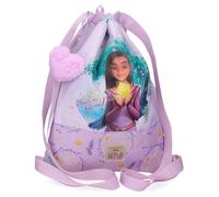 Disney Joumma Disney Watch us Shine Backpack Sack Pink 30x40cm Polyester, Pink, Backpack Sack
