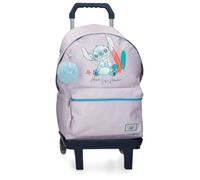 Disney Joumma from Hawaii School Backpack with Trolley Pink 31,5x44x15 cm Polyester 20,79L