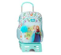 Disney Joumma Frozen Forever School Backpack with Light Blue Car 30x40x12 cm Polyester 14.4L