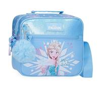 Joumma Disney Frozen Magic Ice Adaptable Toiletry Bag with Shoulder Bag Blue 25x21x11cm Polyester by Joumma Bags, Blue, Adaptable Toiletry Bag with Shoulder Bag