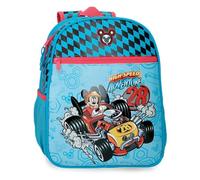 Disney Joumma Hight Speed School Backpack Blue 27x33x11 cm Polyester 9,8L