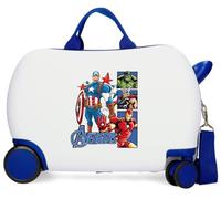 Disney Joumma Marvel Avengers Power Squad Children's Suitcase White 45x31x20 cm Hard-Shell ABS 24.6L 1.76kg 2 Double Wheels Hand Luggage