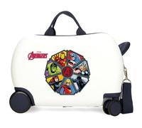 Disney Joumma Marvel Avengers to The Power Kids Suitcase Black 45x31x20cm Hard Case ABS 24.6L 1.8 kg 2 Wheels Hand Luggage, Black/White, Children's Suitcase