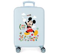 Disney Joumma Mickey Fun Times Cabin Suitcase Blue 38x55x20 cm Rigid 2 kgs Side Combination Lock ABS 2 kgs 35L Hand Luggage