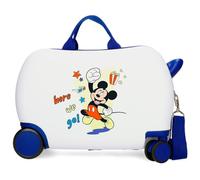 Disney Joumma Mickey & Minnie Children's Suitcase Multicolour 45 x 31 x 20 cm Hard 1.8 kg Combination Lock Side ABS 1.8 kg 27.9L Hand Luggage, Multicoloured, One Size, Children's Suitcase