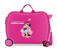 Disney Joumma Mickey & Minnie Children's Suitcase Multicoloured 50 x 38 x 20 cm Rigid 1.8 kg Combination Lock Side ABS 1.8 kg 38L Hand Luggage, Multicoloured, One Size, Children's Suitcase