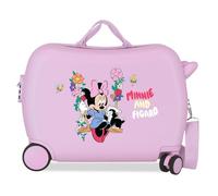 Disney Joumma Minnie Cute & Fun Children's Suitcase Lilac 50x38x20 cm Hard-Shell ABS Side Combination Lock 34L 2.1kg 2 Double Wheels Hand Luggage