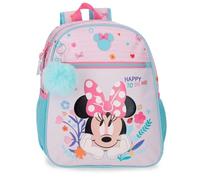 Disney Joumma Minnie Happy To Be Me School Backpack Pink 27x33x11 cm Polyester 9,8L