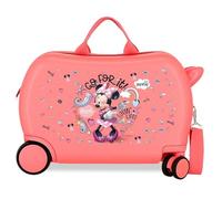 Disney Joumma Roll Road Spring Dream Suitcase Set Blue 48x70x26 cm Rigid 6 kg Combination Lock Side ABS 6 kg 119 L, Pink, One Size, Children's Suitcase