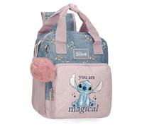Disney Joumma Stitch You Are Magical Backpack Preschool Blue 23x28x10 cm Polyester 6.44L, blue, Preschool Backpack