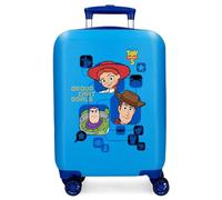Disney Joumma Toy Story Cabin Suitcase Blue 33x50x20 cm Hard-Shell ABS Side Combination Lock 28L 2.2kg 4 Double Wheels Hand Luggage