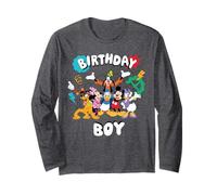 Disney Jr. Mickey & Friends "Birthday Boy" Birthday Party Long Sleeve T-Shirt