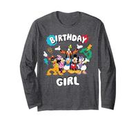 Disney Jr. Mickey & Friends "Birthday Girl" Birthday Party Long Sleeve T-Shirt