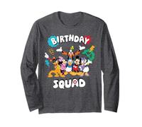 Disney Jr. Mickey & Friends "Birthday Squad" Birthday Party Long Sleeve T-Shirt
