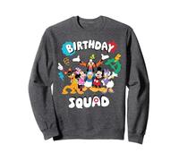 Disney Jr. Mickey & Friends "Birthday Squad" Birthday Party Sweatshirt