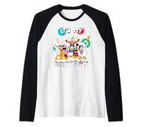 Disney Jr. Mickey & Friends "It's My Birthday" Party Raglan Baseball Tee