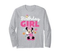 Disney Jr. Minnie Mouse "Birthday Girl" Birthday Party Long Sleeve T-Shirt