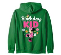 Disney Jr. Minnie Mouse "Birthday Kid" Birthday Party Zip Hoodie