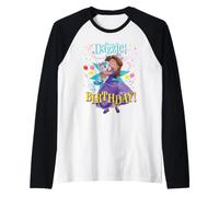 Disney Jr. Sofia the First Abraca-Dazzle It's My Birthday Raglan Baseball Tee