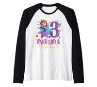 Disney Jr. Sofia the First My 3rd Wand-erful Birthday Party Raglan Baseball Tee