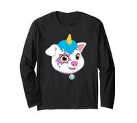 Disney Jr. Sofia the First Pepper Puppycorn Big Face Costume Long Sleeve T-Shirt