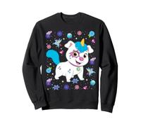 Disney Jr. Sofia the First Pepper Puppycorn Big Pose Collage Sweatshirt