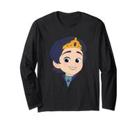 Disney Jr. Sofia the First Prince Zane Big Face Costume Long Sleeve T-Shirt