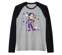 Disney Jr. Sofia the First Prince Zane Big Pose Collage Raglan Baseball Tee