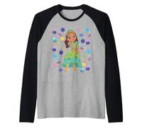 Disney Jr. Sofia the First Princess Camila Big Pose Collage Raglan Baseball Tee