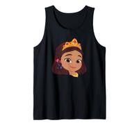 Disney Jr. Sofia the First Princess Layla Big Face Costume Tank Top