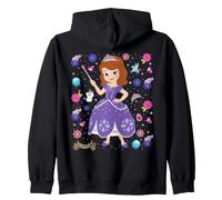 Disney Jr. Sofia the First Princess Sofia Big Pose Collage Zip Hoodie